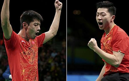 日本队轻取奥地利队，张继科关键制胜