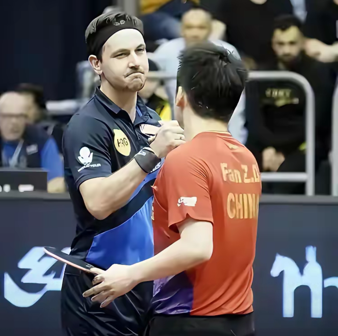 德国乒乓球队逆转英国乒乓球队，波尔高光表现