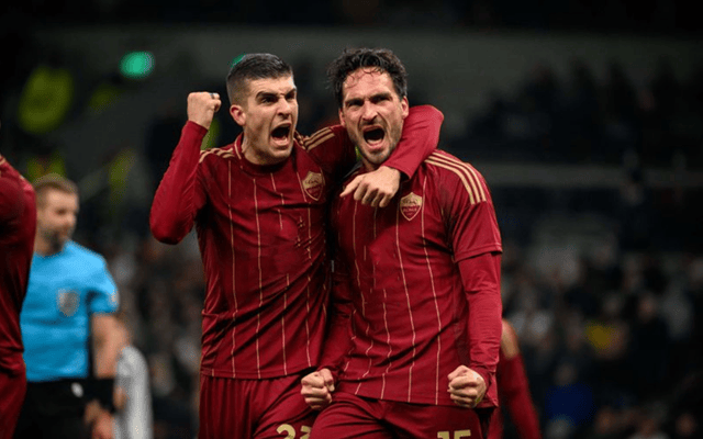 罗马队气势如虹，踏平所有对手，雄心勃勃