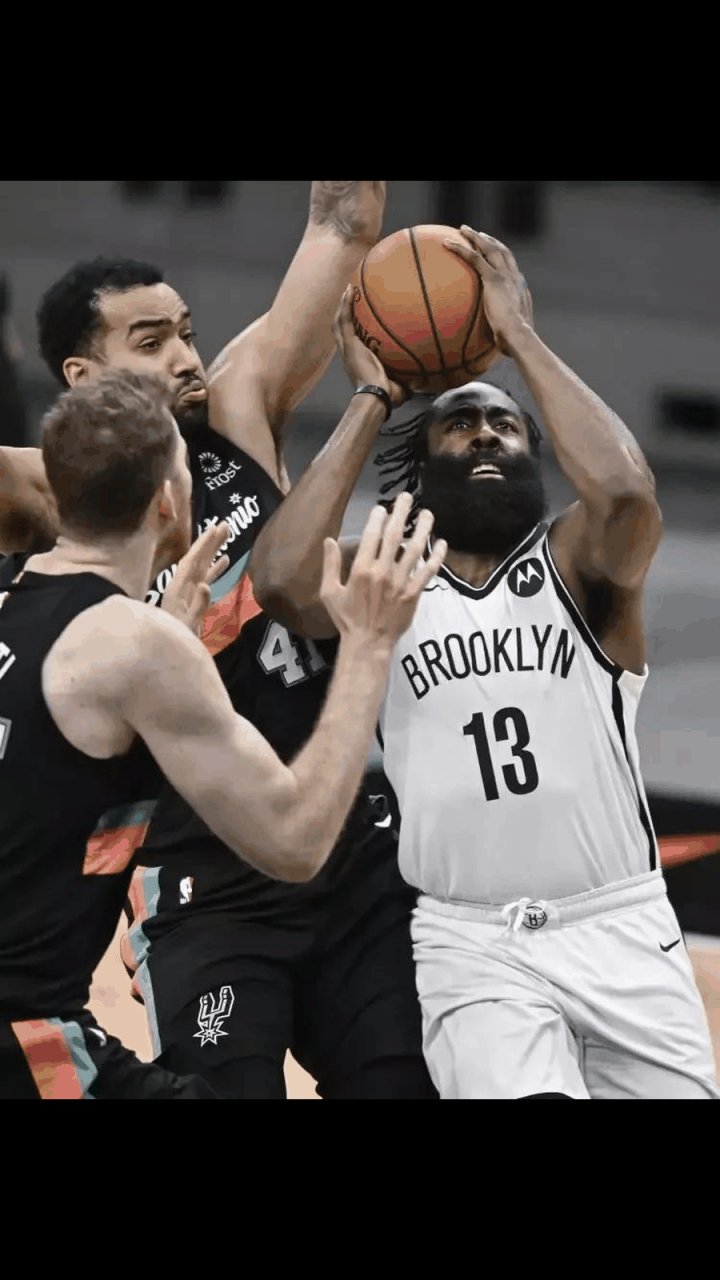 哈登双核拒绝公牛，篮网继续胜利